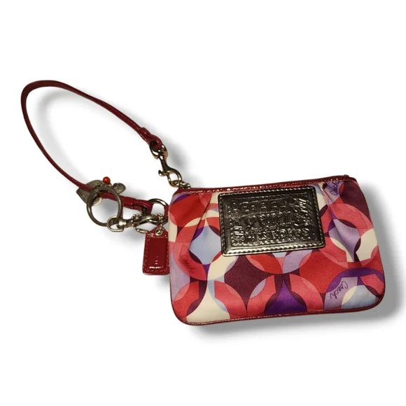 Coach Wristlet with charms, like NEW!! - Picture 2 of 8